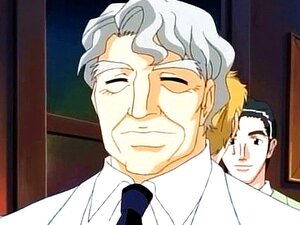 Un vieux mec baise une bombe d'anime