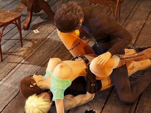 Cette vidéo hentai en 3D va vous enchanter ! Regardez Lara Croft se