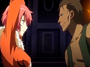 Fille hentai attachée se fait baiser en gang