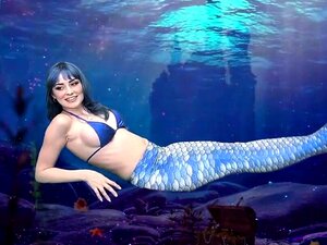 Camsoda - Sirène se masturbe et prend des jambes