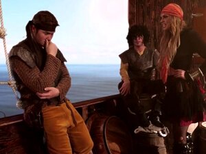 Peter Pan baise les filles sur son vaisseau et ça fait l'amour. Peter