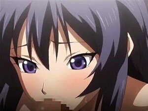Belle belle-sœur d'anime avale du sperme
