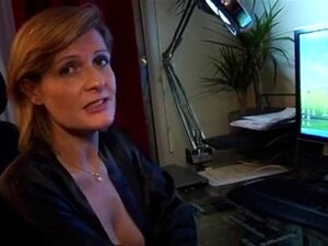 MILF française Orphea plan à trois anal