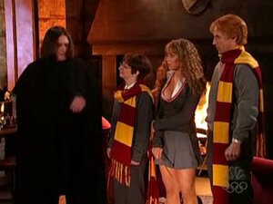 Lindsay lohan en tant que sexy Hermiona de Harry Potter. Lindsay lohan