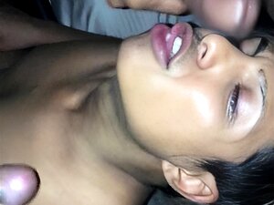 Amateur copine anal sexe en groupe avec des soins du visage