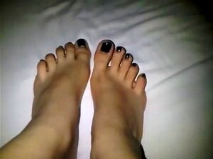 Pieds sur le lit Polonais Noir