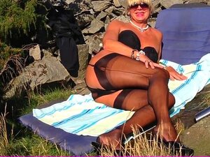 Candy sur la plage