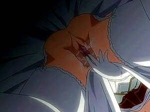Une nana d'anime reçoit du sperme sur son cul