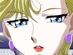 Le hentai aux gros seins se fait baiser les nichons en gangbang et