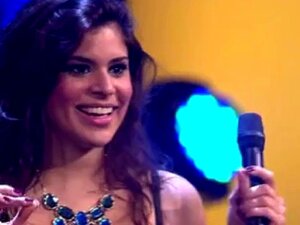 La candidate au DSDS Tanja Tischewitsch à Cuba. La candidate au DSDS