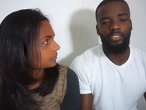 Couple Blindien - Billy (homme afro-américain) et Himali (fille de