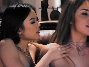 GIRLSWAY Gabbie Carter devient coquine avec les copines Lulu Chu et