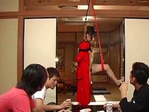Bondage de fille geisha japonaise non censurée