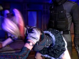 Harley Quinn entrée arrière