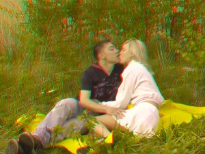 Couple dans une prairie, Dans leur recherche de nouvelles impressions