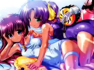 ecchi SEXY anime mahou kawaii filles en maillot de bain nues