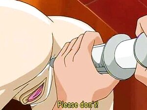 Anime à gros seins prenant une énorme bite
