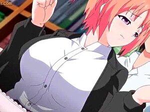 Une étudiante mignonne en anime se fait baiser. Une étudiante