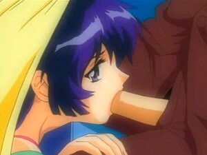 Salope hentai donnant du plaisir à son maître