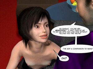 Un mec twink contre une diva shemale rock drôle en 3D gay comics