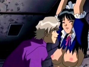 Plan à trois avec anime et cordes, chatte godée. Plan à trois avec