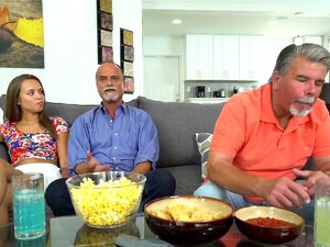 La pornstar en chaleur Liza Rowe dans Incredible Oldie, Cumshots film