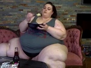 SSBBW Juicy Jackie pasta fat chat plus burs