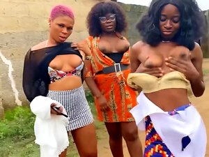 De vraies épouses noires matures africaines amateurs trompent en