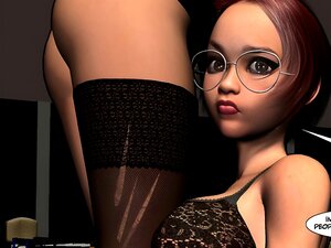 Plongez dans le monde infernal des bandes dessinées 3D hentai, où