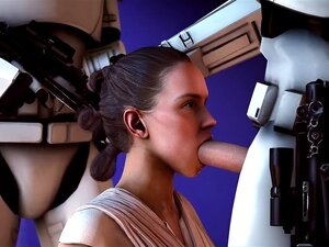 Jeux Vidéo Des filles en 3D se prennent une énorme bite dans leur