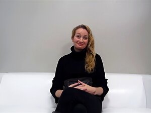 Casting de la Blonde Barbora: Audition Anale