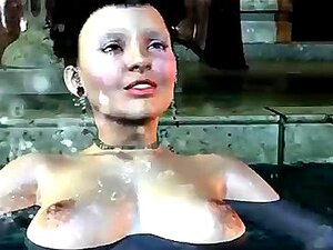 Babe en 3D baisée par une araignée extraterrestre