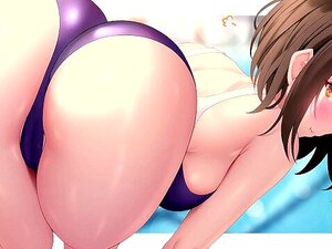 Guerre des seins contre le cul - le défi impossible hentai JOI.