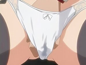 Une nana d'anime se fait doigter le cul