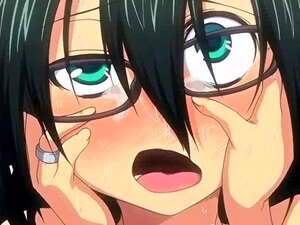 La mignonne anime brune se fait baiser. La mignonne anime brune se